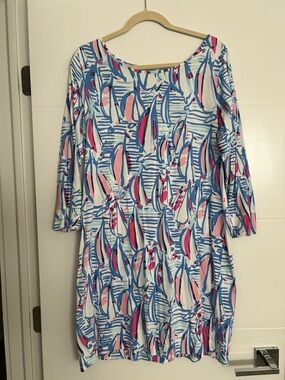 Lilly Pulitzer - Red Right Return - Dress - Size Xl